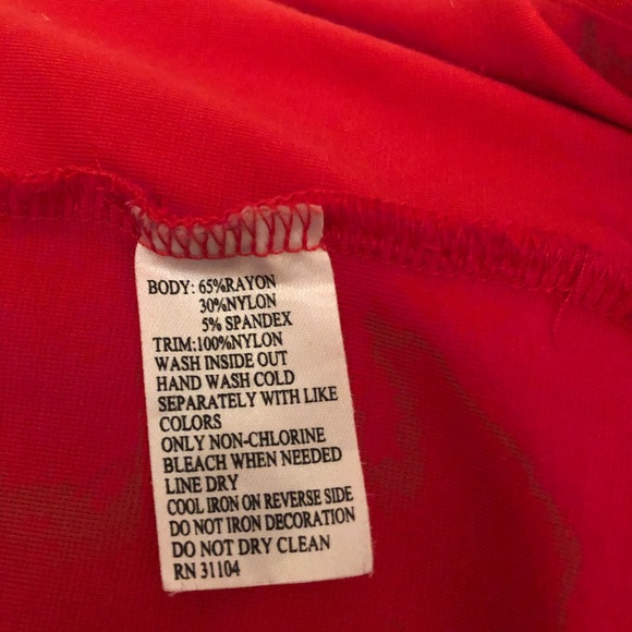 Red LG Cynthia Rowley Dress - Picture 6 of 8